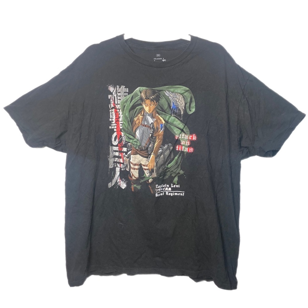 Captain Levi Attack on Titan S3 Graphic T-shirt